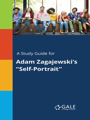 cover image of A Study Guide for Adam Zagajewski's "Self-Portrait"